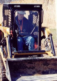 Student on Skid